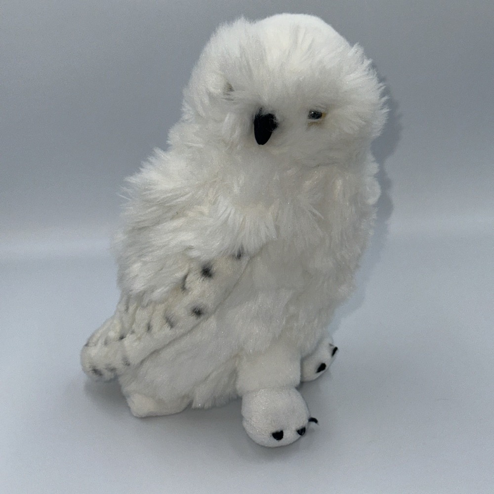 Harry Potter Hedwig Snowy Owl Plush The Noble Collection Wizarding World White